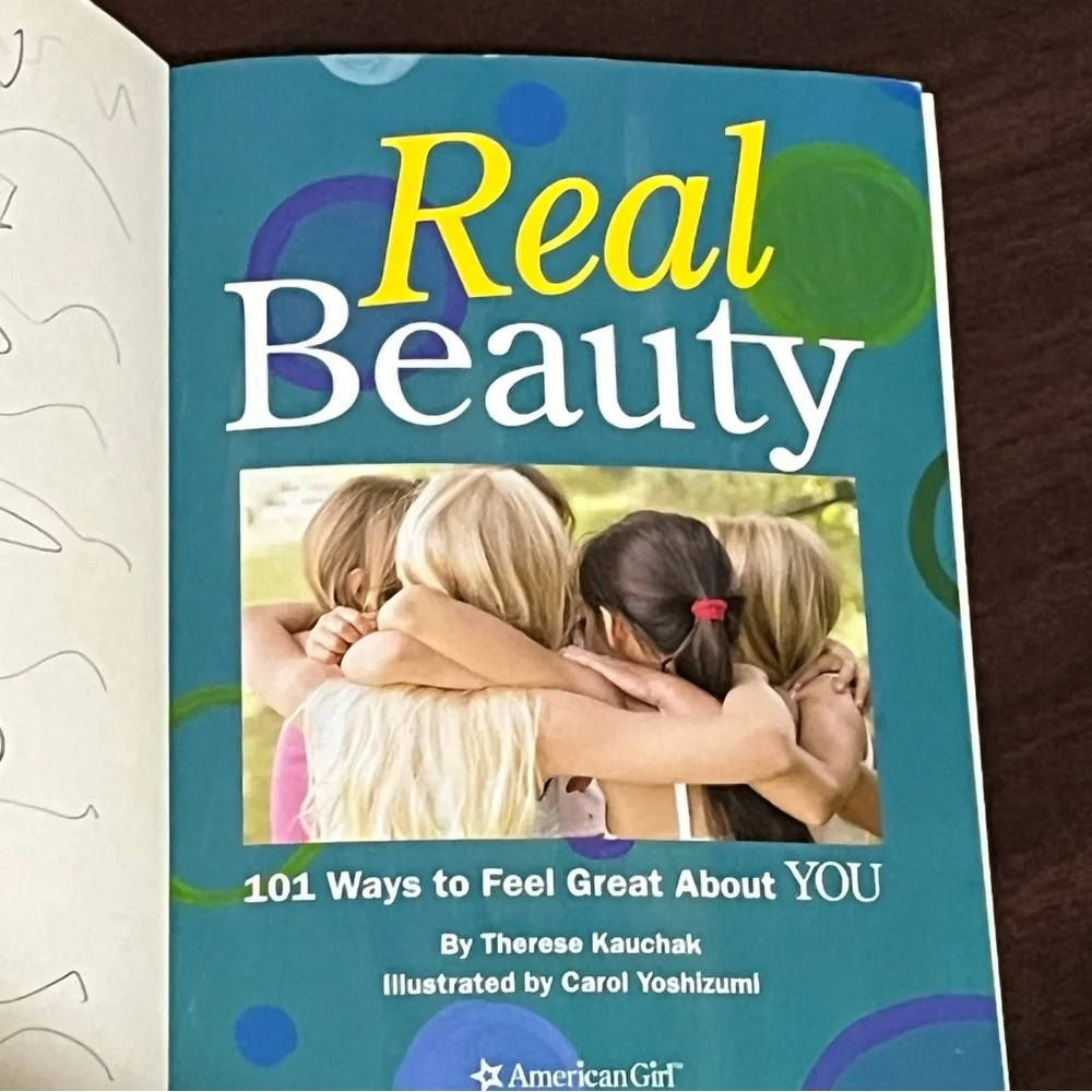 American Girl Real Beauty 101 Ways To Feel Great About You Kids Book Self Help